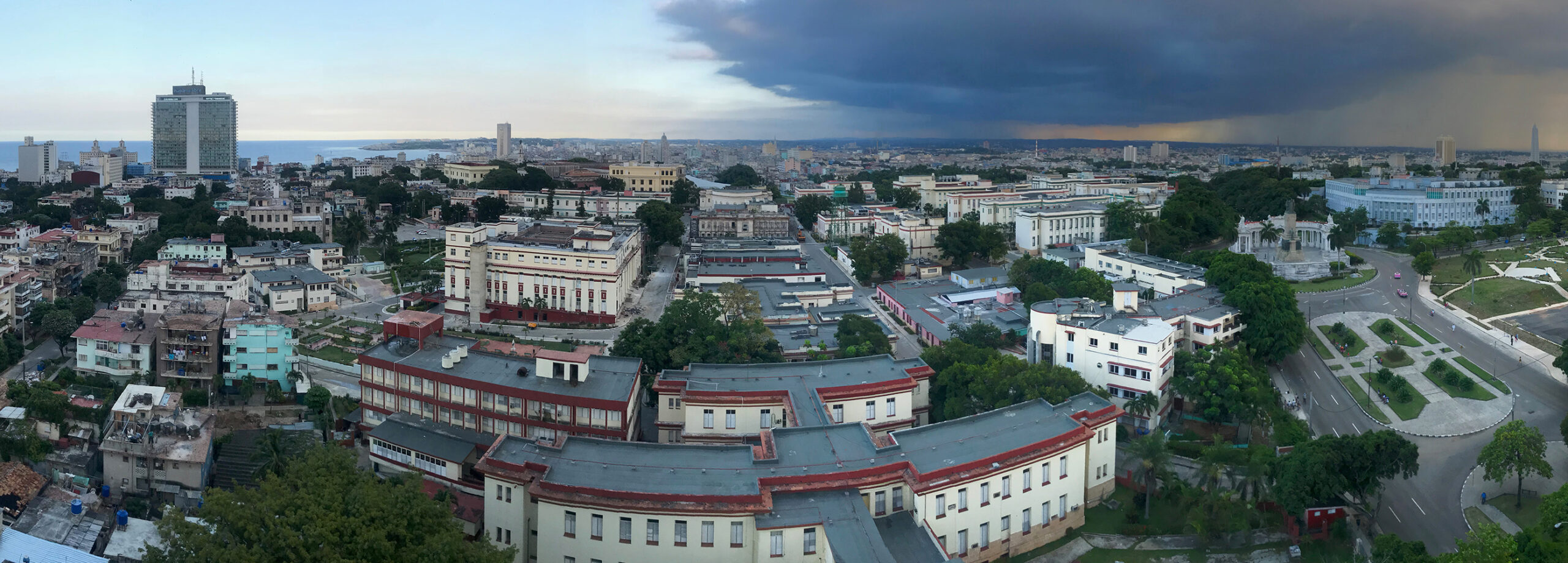 The Azotea rooftop view over Havana